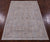 Ivory 4' 0" X 5' 9" Turkish Oushak Handmade Wool Rug - Q14619