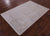 Ivory 4' 0" X 5' 9" Turkish Oushak Handmade Wool Rug - Q14619