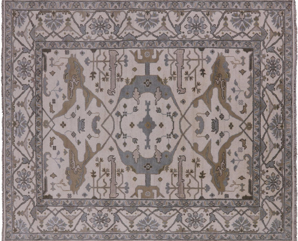 Hand Knotted Turkish Oushak Area Rug - Manhattan Rugs