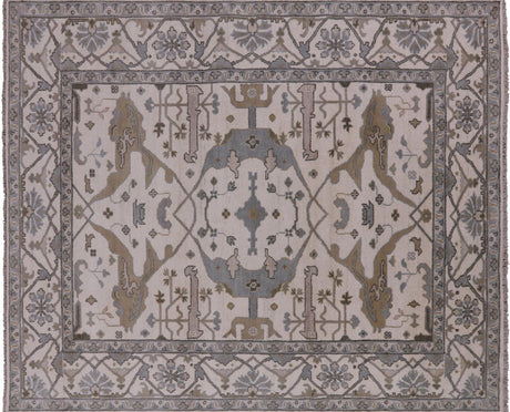 Hand Knotted Turkish Oushak Area Rug - Manhattan Rugs