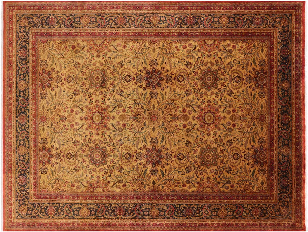Persian Tabriz Handmade Wool Rug - Manhattan Rugs