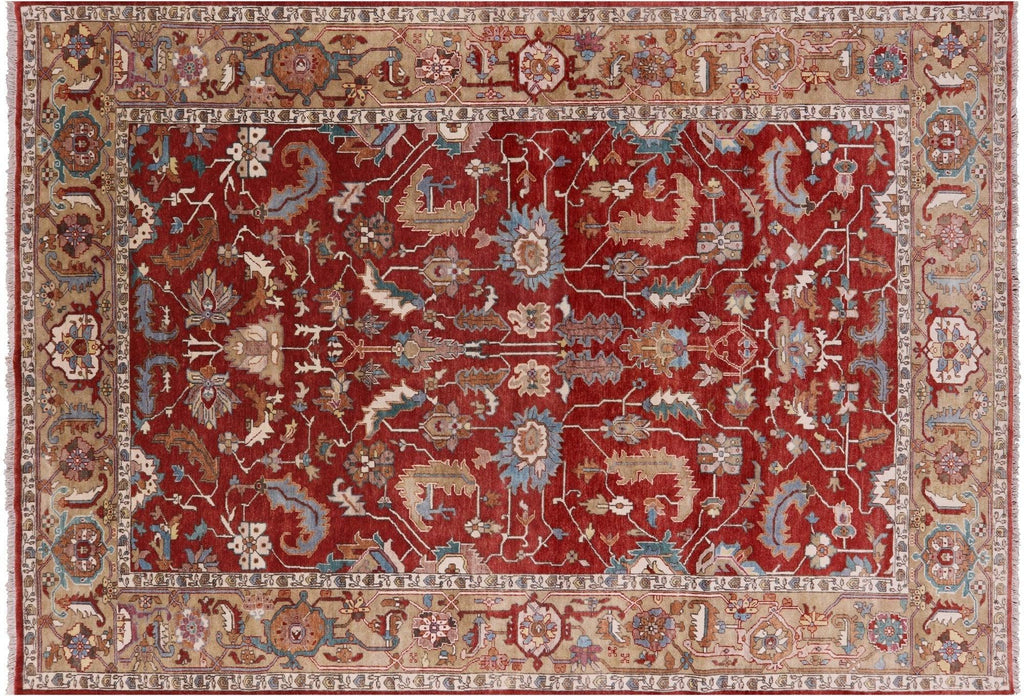 Fine Heriz Serapi Hand-Knotted Wool Rug - Manhattan Rugs