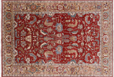 Fine Heriz Serapi Hand-Knotted Wool Rug - Manhattan Rugs