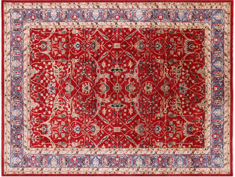 Persian Fine Serapi  Hand Knotted Wool Rug - Manhattan Rugs