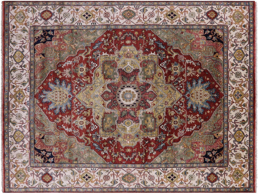 Persian Fine Serapi Hand-Knotted Wool Rug - Manhattan Rugs
