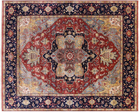 Persian Fine Serapi Handmade Wool Rug - Manhattan Rugs