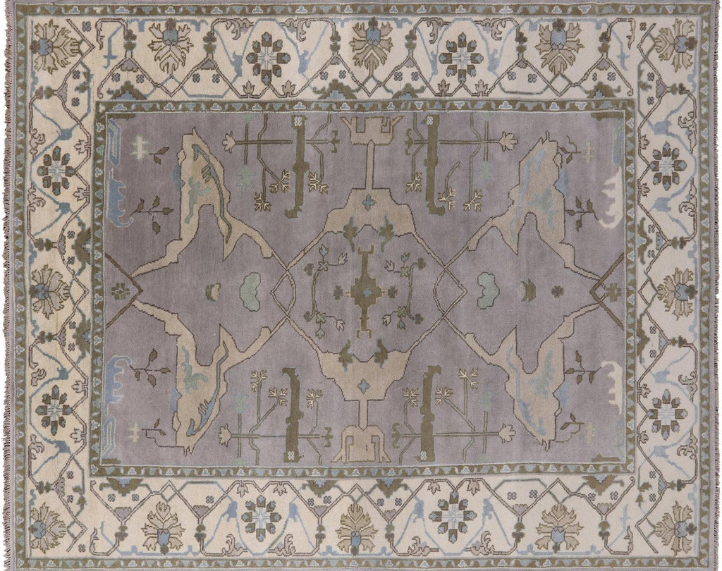 Oushak Hand Knotted Wool Rug - Manhattan Rugs