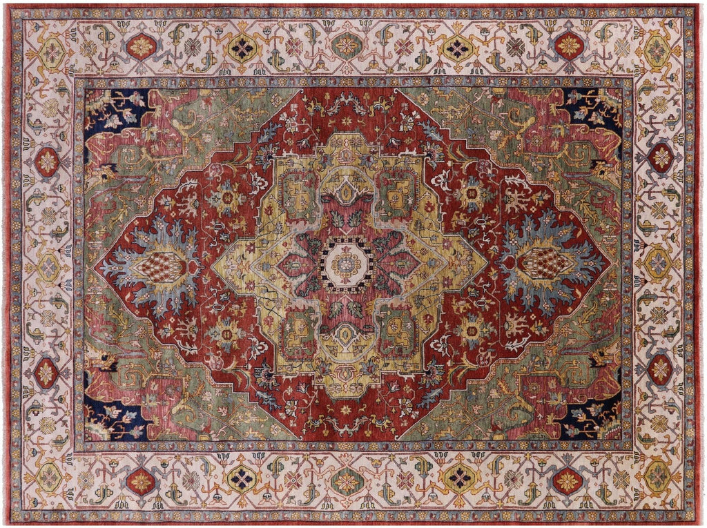 Handmade Persian Fine Serapi Wool Rug - Manhattan Rugs