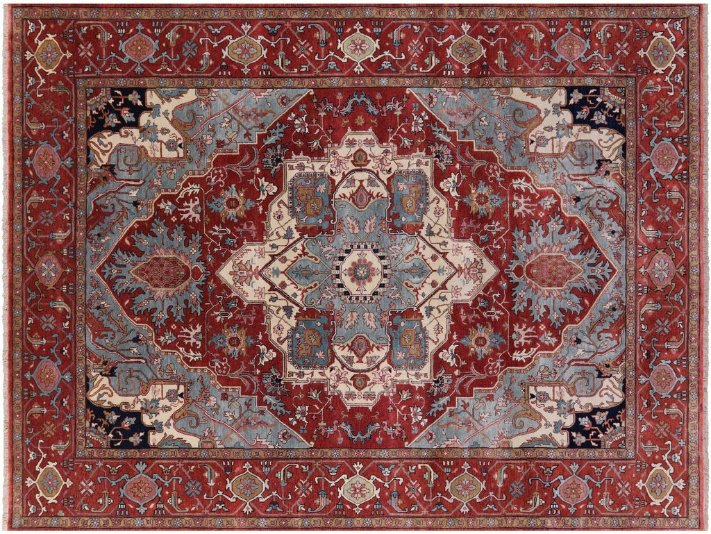 Persian Fine Serapi Hand Knotted Wool Rug - Manhattan Rugs