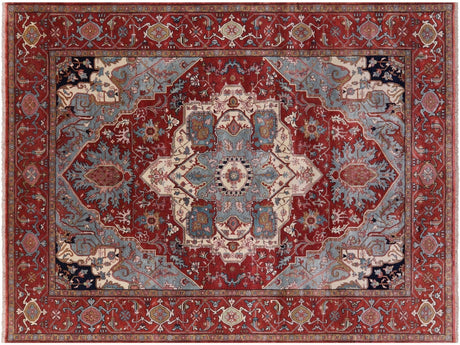Persian Fine Serapi Hand Knotted Wool Rug - Manhattan Rugs