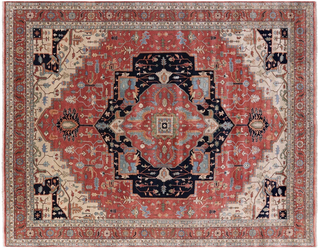 Persian Fine Serapi Hand Knotted Wool Rug - Manhattan Rugs