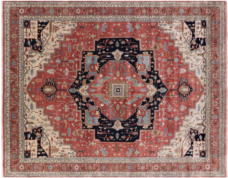 Persian Fine Serapi Hand Knotted Wool Rug - Manhattan Rugs