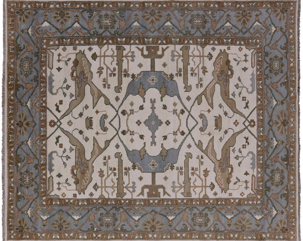 Oushak Handmade Wool Area Rug - Manhattan Rugs