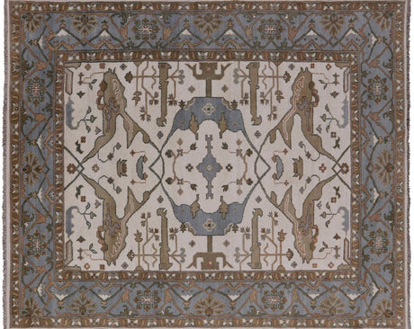 Oushak Handmade Wool Area Rug - Manhattan Rugs