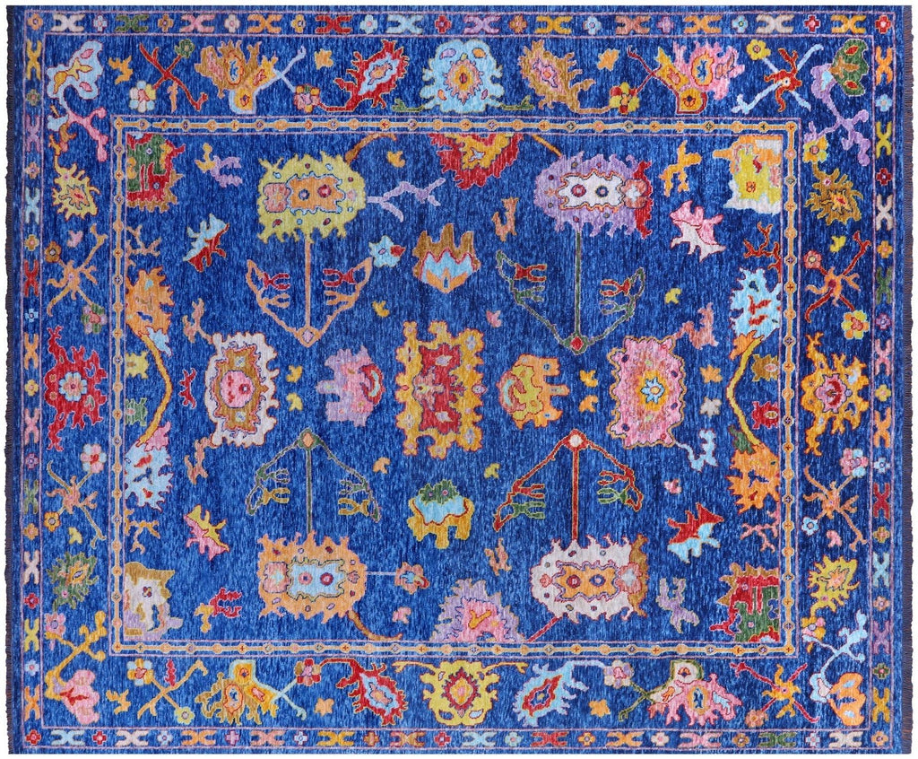 Handmade Turkish Oushak Wool Rug - Manhattan Rugs