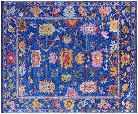 Handmade Turkish Oushak Wool Rug - Manhattan Rugs