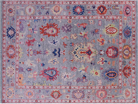 Turkish Oushak Hand-Knotted Wool Rug - Manhattan Rugs