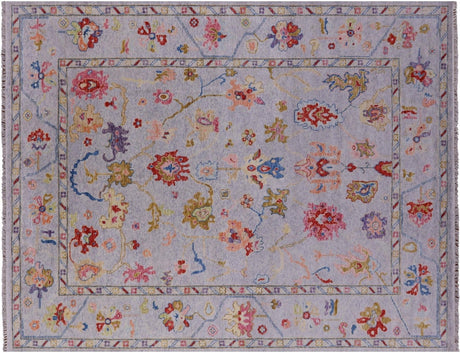 Hand-Knotted Turkish Oushak Rug - Manhattan Rugs