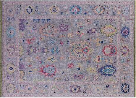 Turkish Oushak Handmade Wool Rug - Manhattan Rugs