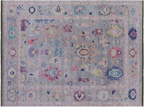 Turkish Oushak Handmade Wool Rug - Manhattan Rugs