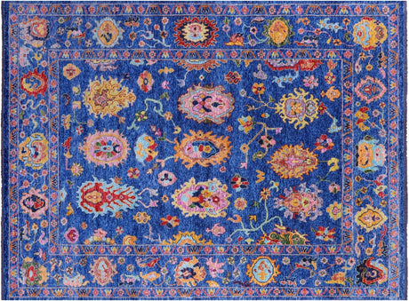 Turkish Oushak Handmade Wool Rug - Manhattan Rugs