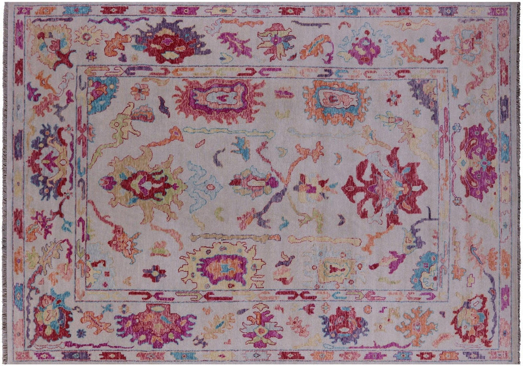 Handmade Turkish Oushak Wool Rug - Manhattan Rugs