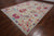 SUPER SALE Ivory 10' 0" X 14' 4" Handmade Turkish Angora Oushak Wool Rug - Q14787