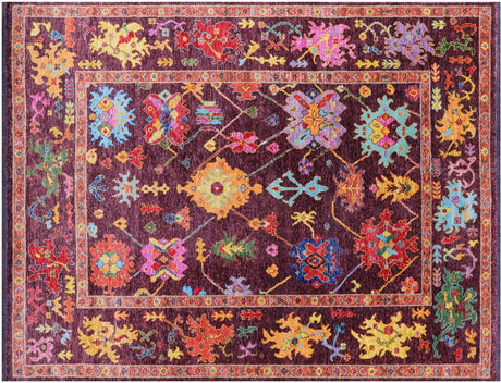 Turkish Oushak Hand Knotted Wool Rug - Manhattan Rugs