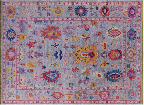 Hand Knotted Turkish Oushak Wool Rug - Manhattan Rugs