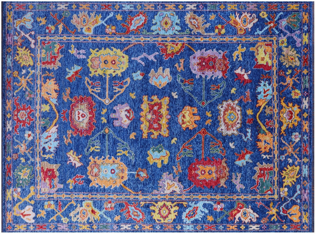 Handmade Turkish Oushak Wool Rug - Manhattan Rugs