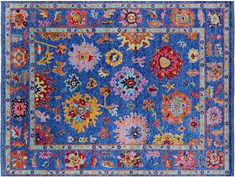Hand-Knotted Turkish Oushak Wool Rug - Manhattan Rugs