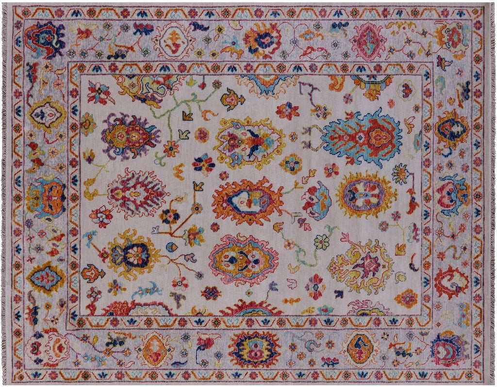Turkish Oushak Handmade Wool Rug - Manhattan Rugs