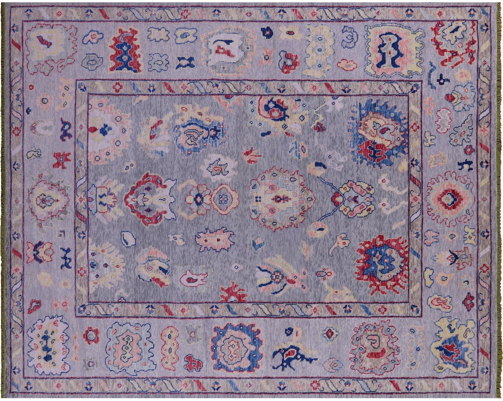 Turkish Oushak Handmade Wool Rug - Manhattan Rugs