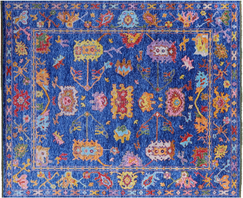 Handmade Turkish Oushak Wool Rug - Manhattan Rugs