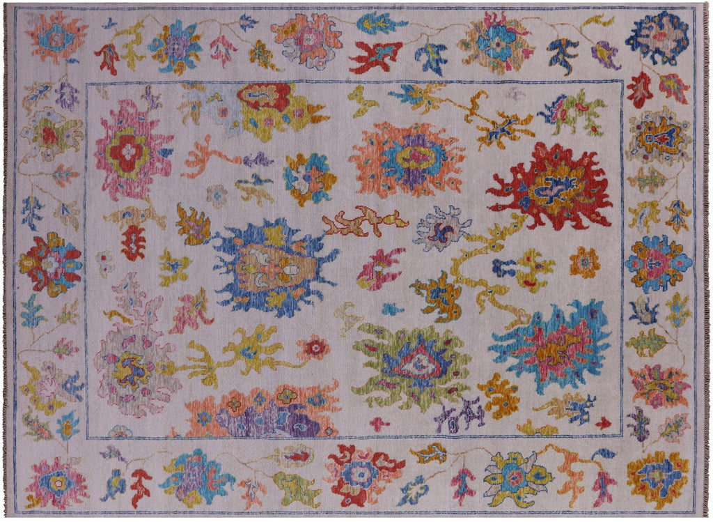 Handmade Turkish Oushak Wool Rug - Manhattan Rugs