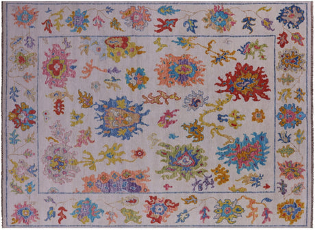 Handmade Turkish Oushak Wool Rug - Manhattan Rugs