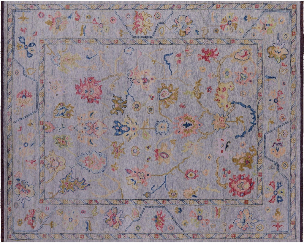 Turkish Oushak Hand Knotted Wool Rug - Manhattan Rugs
