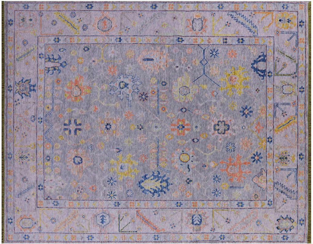 Handmade Turkish Oushak Wool Rug - Manhattan Rugs