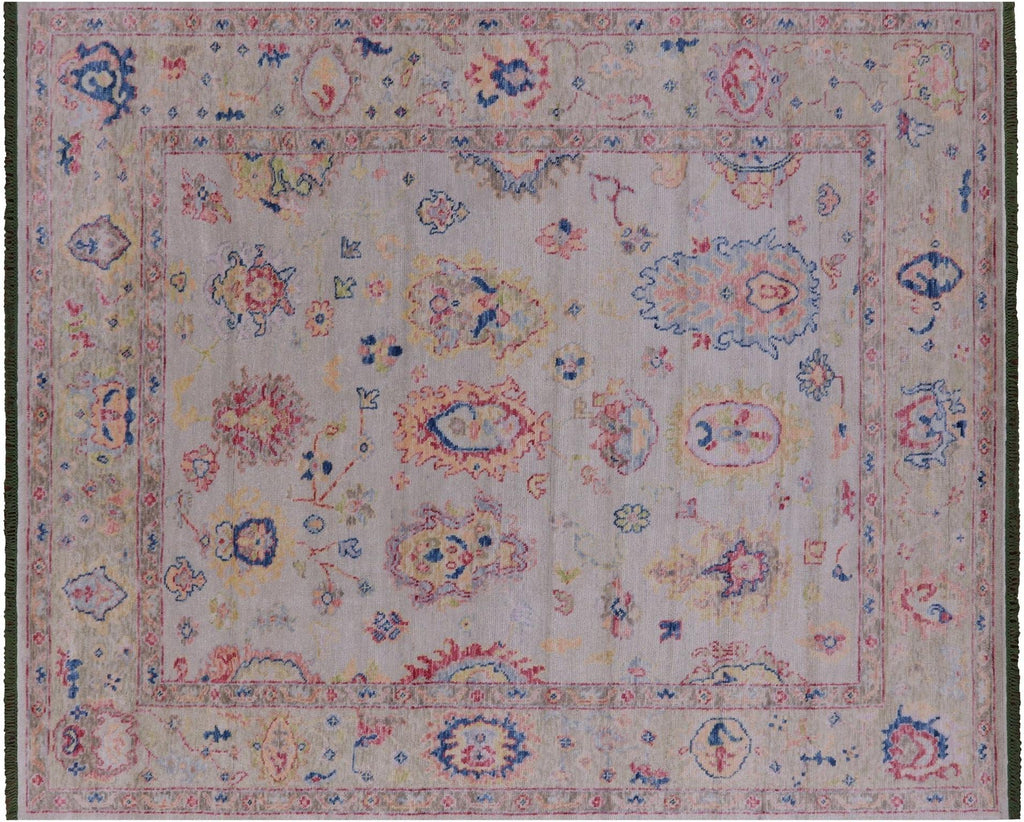 Turkish Oushak Hand Knotted Rug - Manhattan Rugs