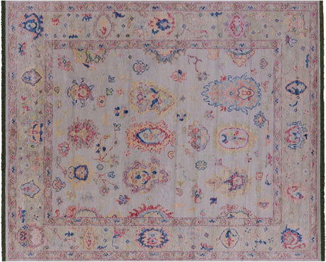 Turkish Oushak Hand Knotted Rug - Manhattan Rugs