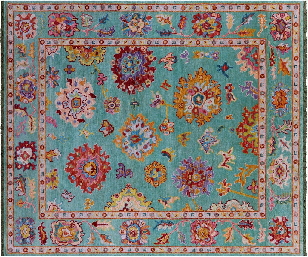 Turkish Oushak Handmade Rug - Manhattan Rugs