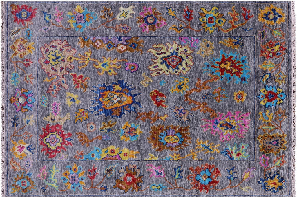 Turkish Oushak Handmade Wool Rug - Manhattan Rugs