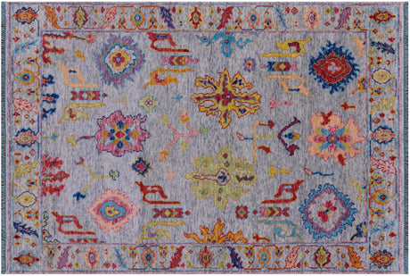 Turkish Oushak Handmade Wool Rug - Manhattan Rugs
