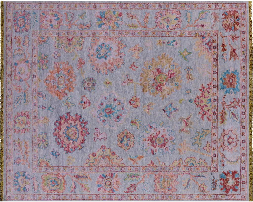 Turkish Oushak Handmade Wool Rug - Manhattan Rugs