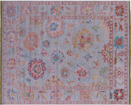 Turkish Oushak Handmade Wool Rug - Manhattan Rugs