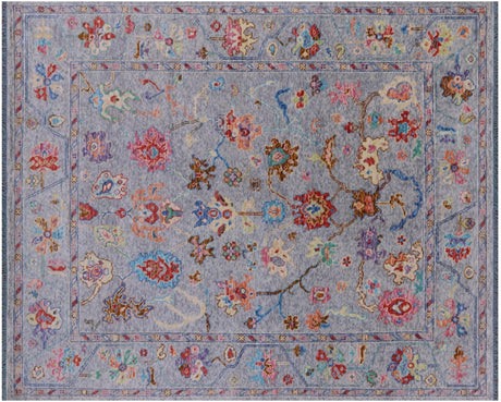 Turkish Oushak Handmade Wool Rug - Manhattan Rugs