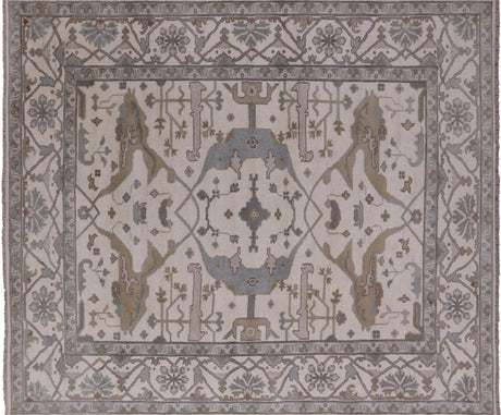 Turkish Oushak Handmade Wool Rug - Manhattan Rugs