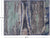 7' 11" X 10' 1" Hand-Knotted Abstract Wool & Silk Rug - Q14871