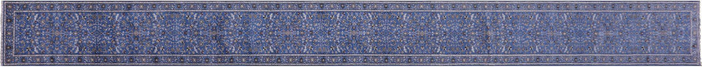 Wool & Silk Persian Nain Handmade Runner Rug - Manhattan Rugs