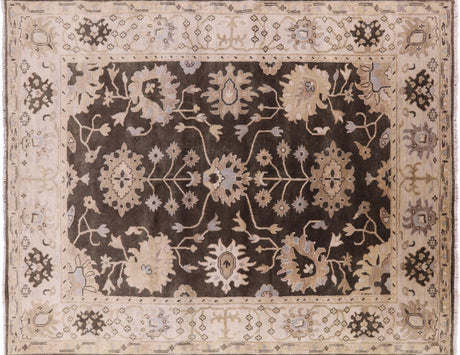 Turkish Oushak Handmade Wool Area Rug - Manhattan Rugs